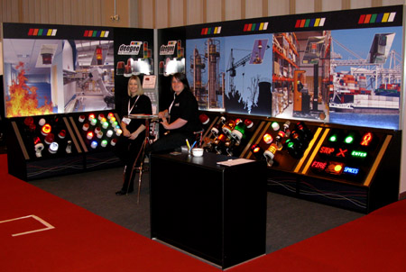 Warning Signals from deegee at International Firex 2009 Warning Signals from deegee at International Firex 2009