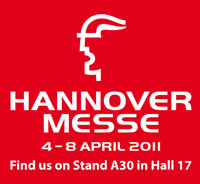 deegee at Hannover Messe 2011 Hall 17 Stand A30