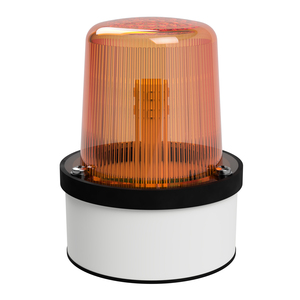 deegee PSD IP65 Flashing SML Beacon 24-230Vuc White Base 102mm x 79mm dia. Amber