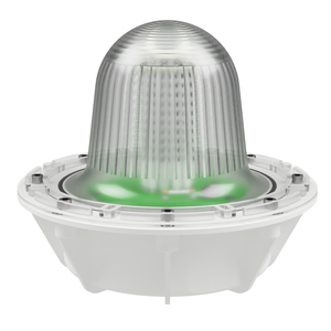 deegee PSG IP68 Flashing LED Beacon 115-230Vuc White Base 220mm x 256mm dia. White