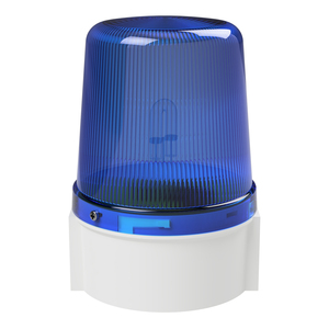 deegee XFB IP66 Xenon Strobe Beacon 115Vac White Base 135mm x 94mm dia. Blue