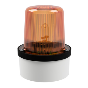 deegee XFD IP65 Xenon Strobe Beacon 115Vac White Base 102mm x 79mm dia. Amber