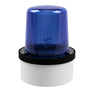 deegee XFD IP65 Xenon Strobe Beacon 115Vac White Base 102mm x 79mm dia. Blue