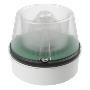 deegee ISB-E IP65 Sounder Beacon 115-230Vuc White Base 117mm x 146mm dia. Amber