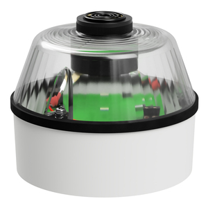deegee ISB-R IP54 LED Sounder & Beacon 115-230Vuc White Base 100mm x 123mm dia. White