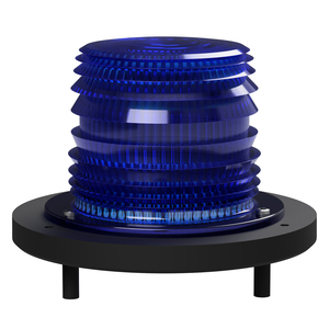 deegee Series V Ribbed Lens Assembly Blue