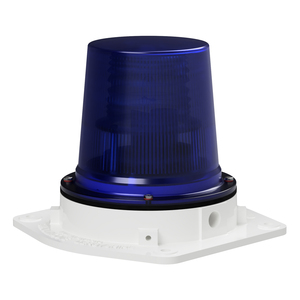 deegee XFJ IP65 Xenon Strobe DH Beacon 24J 115Vac White Alu Base 265mm x 255mm x 212mm dia. Blue