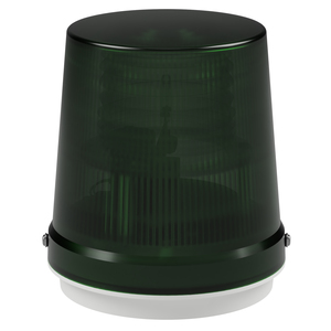 deegee XFK IP65 Xenon Strobe DH Beacon 11J 115Vac White Base 185mm x 165mm dia. Green