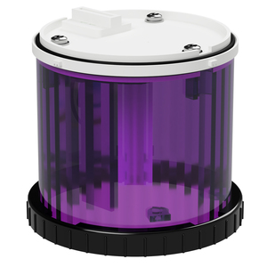 deegee SA Stacker IP65 Flashing LED Module 115-230Vuc 93mm x 78mm dia. Purple