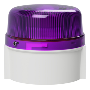 deegee XFC IP69K Xenon Strobe Beacon 2J 115Vac White Base 85mm x 94mm dia. Purple
